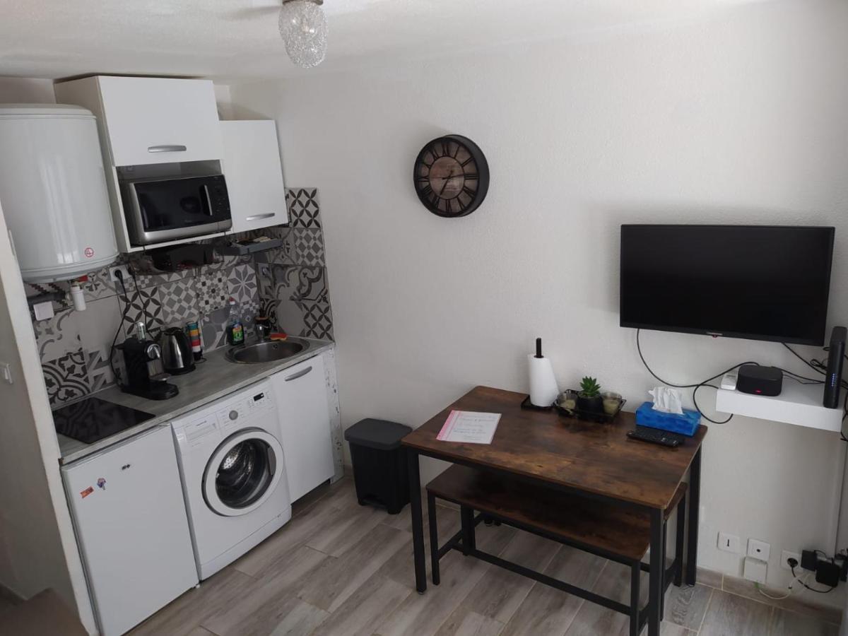 Studio Climatise, 50 M De La Prom, Wifi Nice Luaran gambar